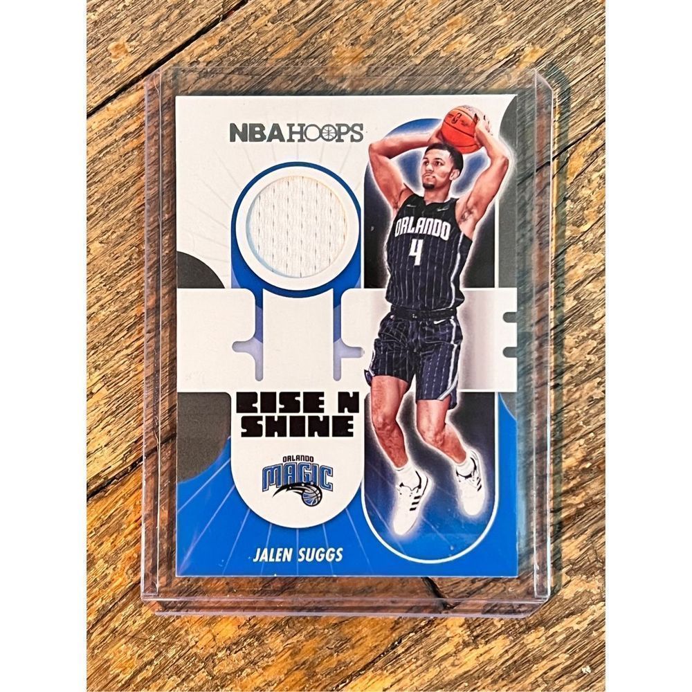 2021-22 Panini- Hoops Basketball Jalen Suggs Patch Card Orlando Magic